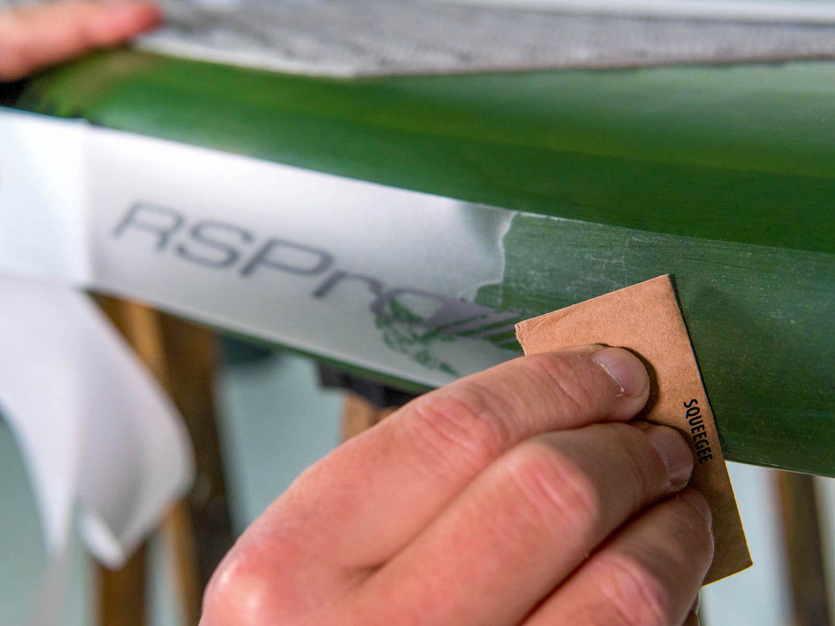 Protect Your Surfboard rail with RSPro's Clear Rail Saver